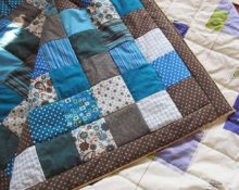 courtepointe en patchwork