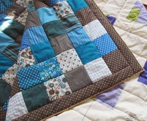 courtepointe en patchwork