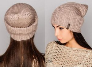 beige beanie