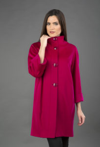 raspberry coat