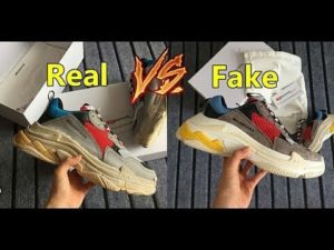 Hur man skiljer Balenciaga sneakers