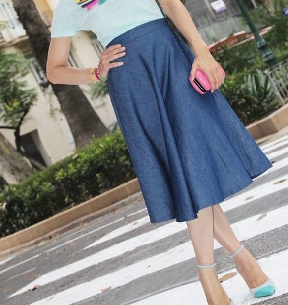 skirt kembang