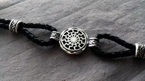 zwarte armband