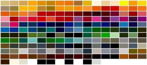 color chart