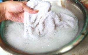 How to bleach towels at home