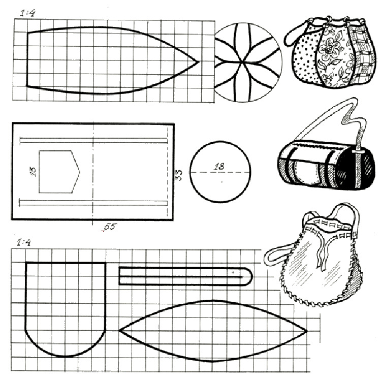 Bolsas modeladoras com padrão de pele