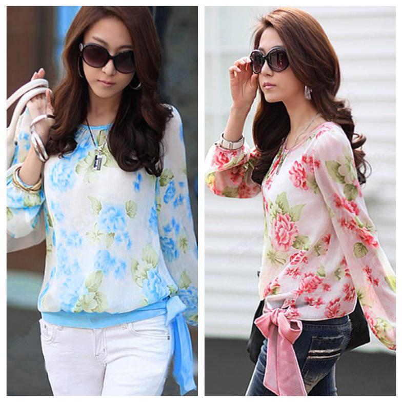 Chiffon blouses elegant