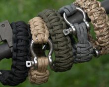 paracord apyrankes