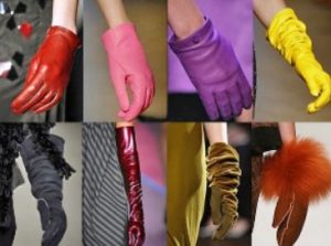 guantes de colores