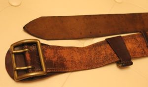 ceinture effilochée