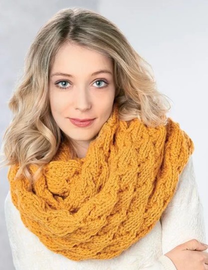 Snood jaune