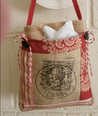 DIY burlap bag 4