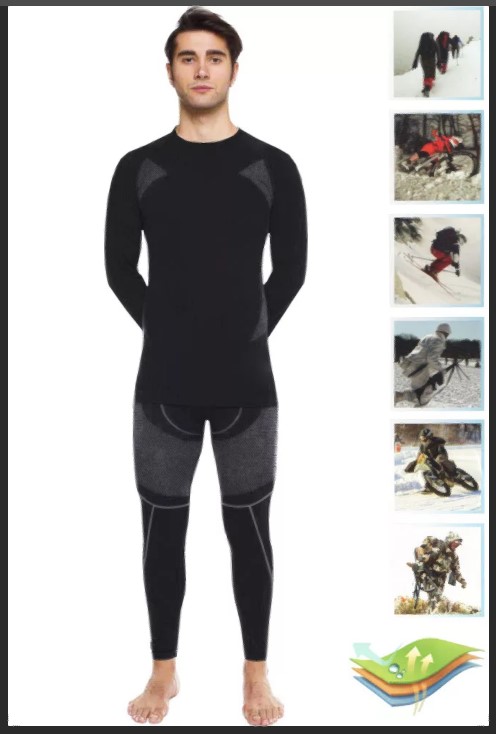 Thermal underwear para sa iba't ibang sports