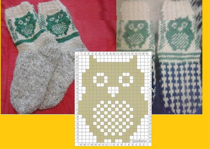 Patrons de chaussettes pour enfants 3