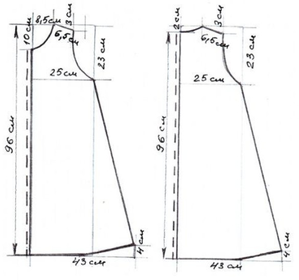 Model de rochie în linie A