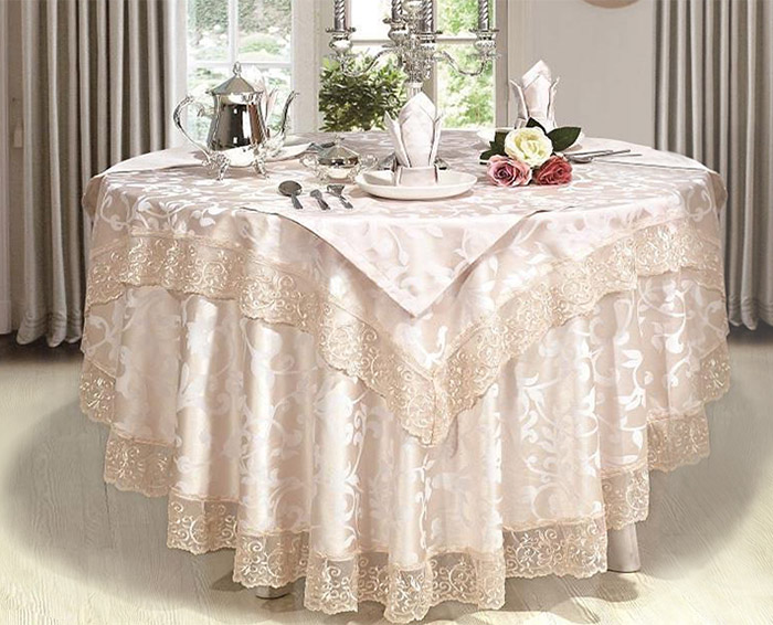 satin tablecloth