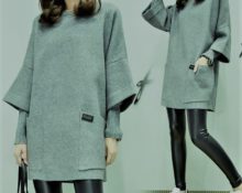 DIY fleece dress pattern