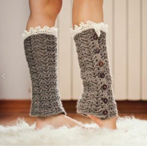 leg warmers light brown