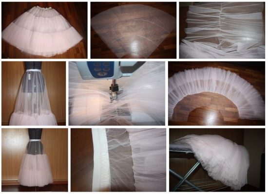 sewing a petticoat