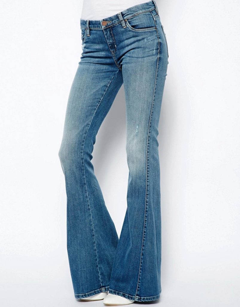 flared jeans