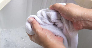 how to bleach towels