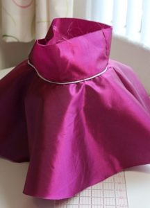 DIY taffeta skirt