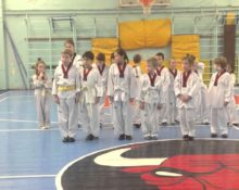 lezione di taekwondo