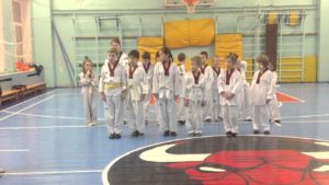 aula de taekwondo