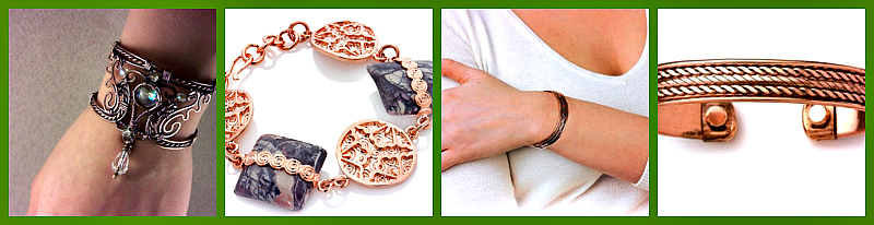 pulseiras de cobre