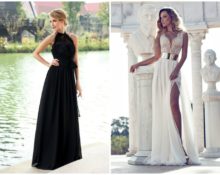 long dress models