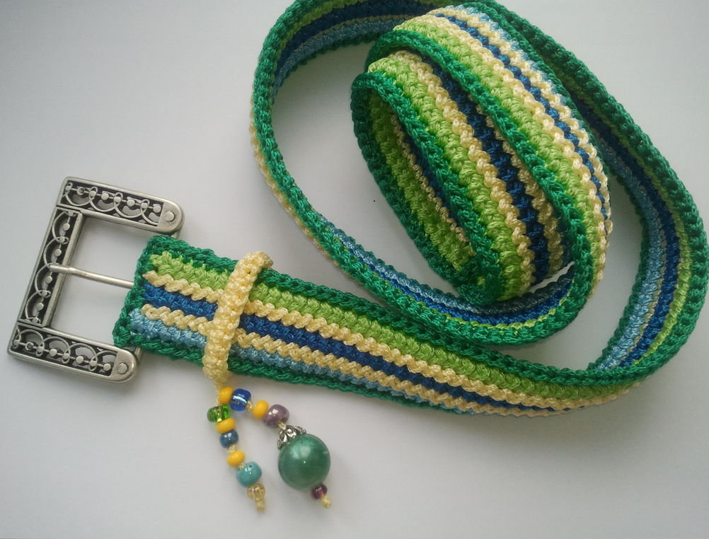 ceinture au crochet pour jean