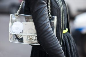 transparent bag