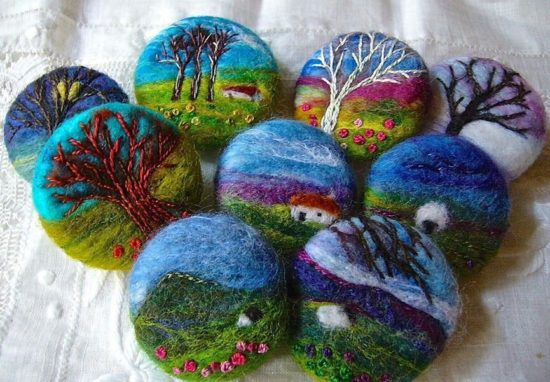 bulu felting