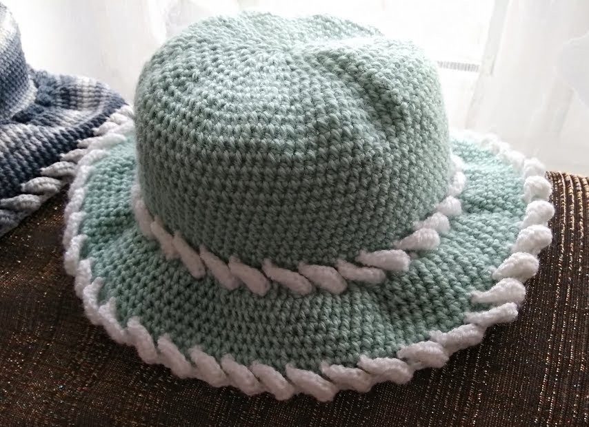 larawan ng crochet hat 10