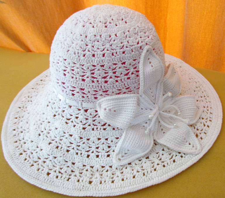 larawan ng crochet hat 6