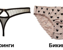 diferențele dintre bikini și tanga