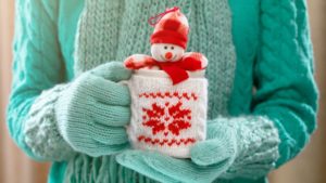 knitted items as a gift