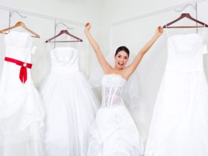 Est-il possible d'essayer la robe de mariée de quelqu'un d'autre ?