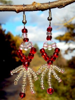 Boucles d'oreilles bricolage