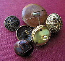 leather buttons