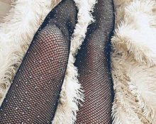 tights with rhinestones