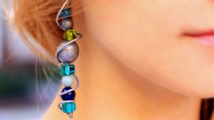 Boucles d'oreilles bricolage