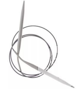 Set of loops for 2 needles, double needles