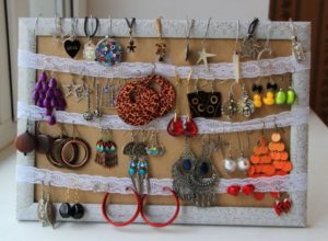 DIY-oorbellenorganizer