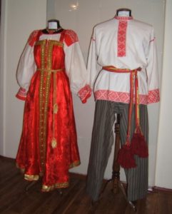 Wedding costume of the Moscow province