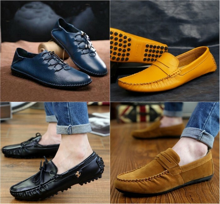 Mocassins masculinos elegantes