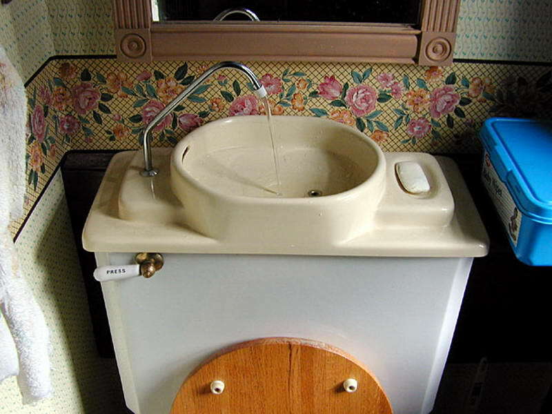 lavabo des toilettes