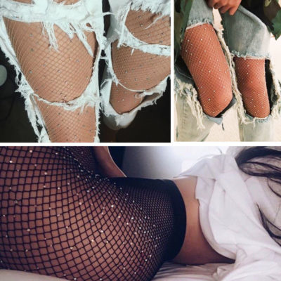 collants avec strass