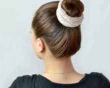 chignon da balletto senza spille 2