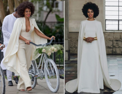 Abito da sposa di Solange Knowles